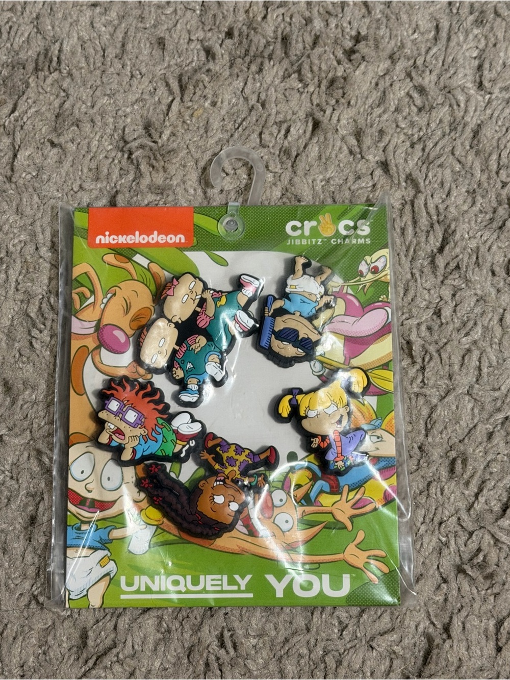 CROCS Jibbitz Charms Rugrats Character Set